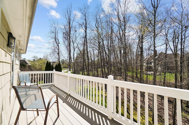 6795 Macneil Dr, Dublin, OH 43017 - view of wooden deck
