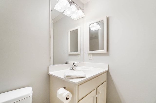 6795 Macneil Dr, Dublin, OH 43017 - bathroom featuring toilet and vanity