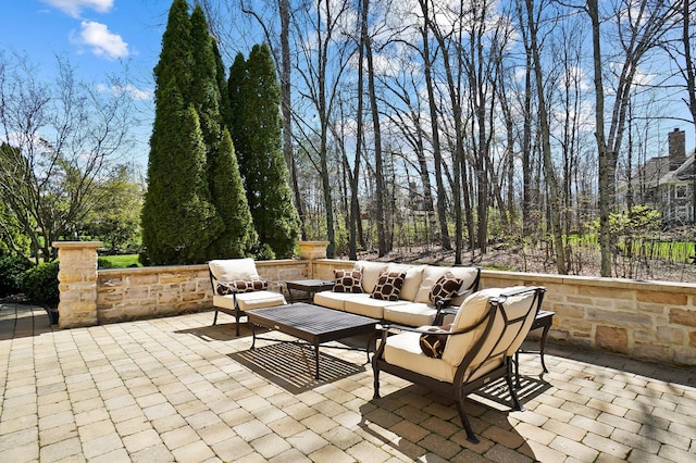6795 Macneil Dr, Dublin, OH 43017 - view of patio with an outdoor hangout area