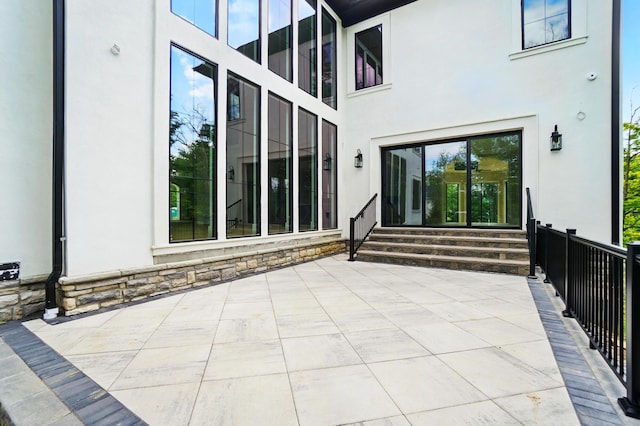 10007 Allen Dr, Dublin, OH 43017 - view of patio with entry steps