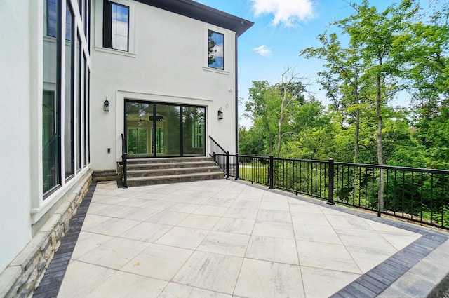 10007 Allen Dr, Dublin, OH 43017 - view of patio / terrace with entry steps