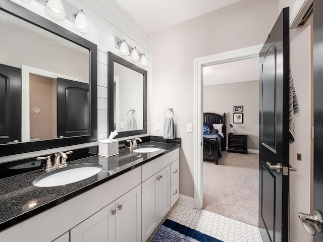 7251 Wilton Chase St, Dublin, OH 43017 - ensuite bathroom with a sink, double vanity, and ensuite bath