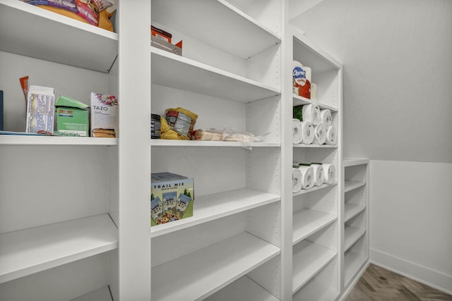 view of pantry