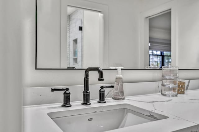 details featuring a sink