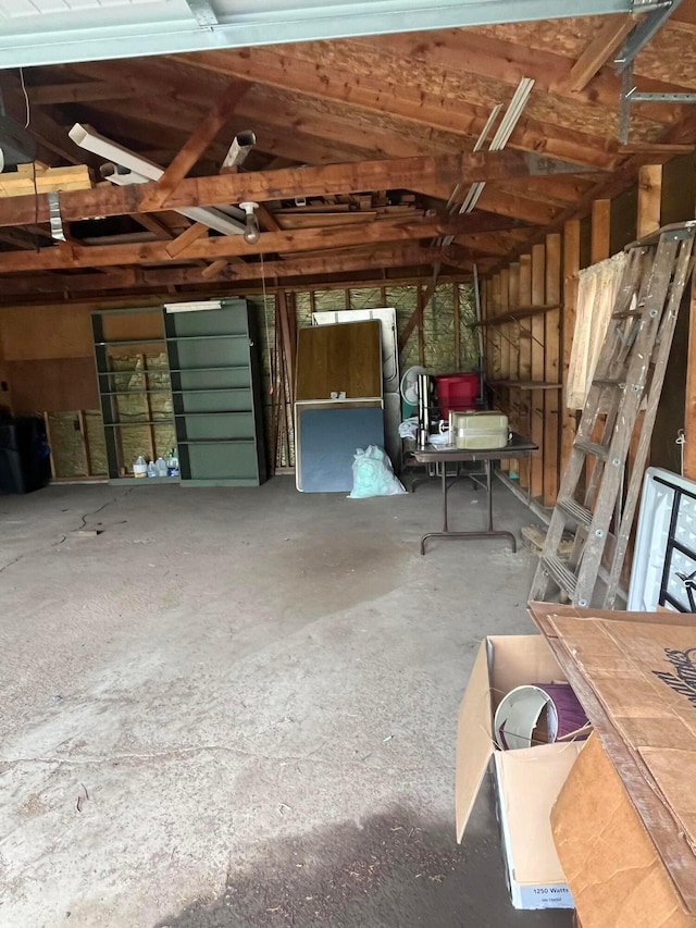 334 N High St, Caledonia, OH 43314 - misc room with a garage