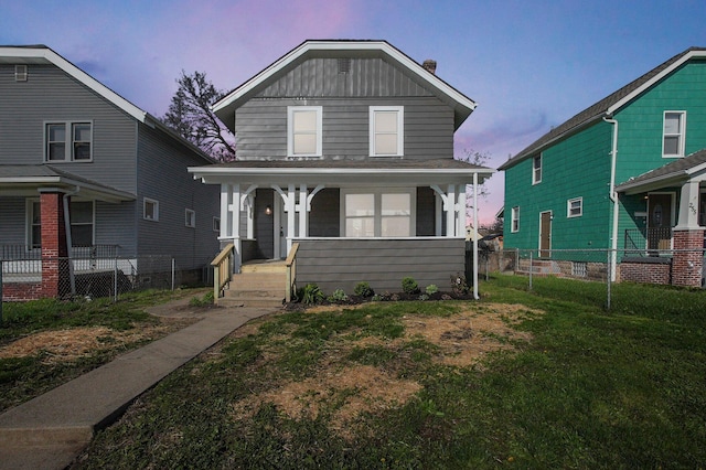 261 Dana Ave, Columbus, OH 43223 - view of front of home with covered porch