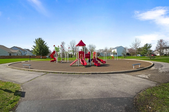 view of community playground
