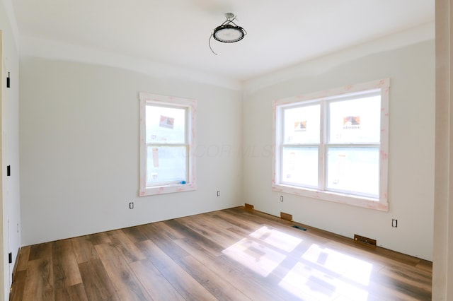 3597 Country Club Rd SW, Lancaster, OH 43130 - spare room featuring wood finished floors