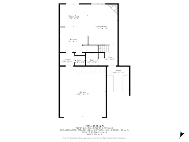 4899 Common Market Pl, Dublin, OH 43016 - view of floor plan / room layout