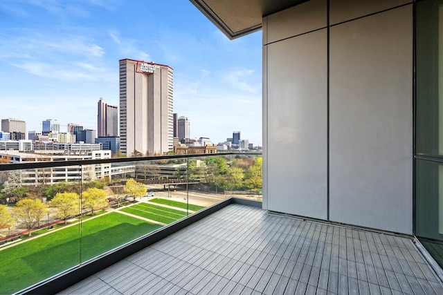 225 John H Mcconnell Blvd Unit 705, Columbus, OH 43215 - balcony with a city view