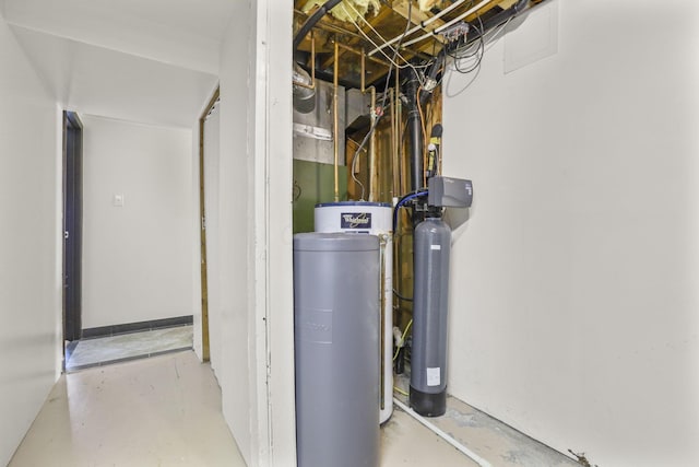 view of utility room