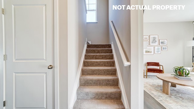 1789 Jacko Ln, Circleville, OH 43113 - stairway with baseboards