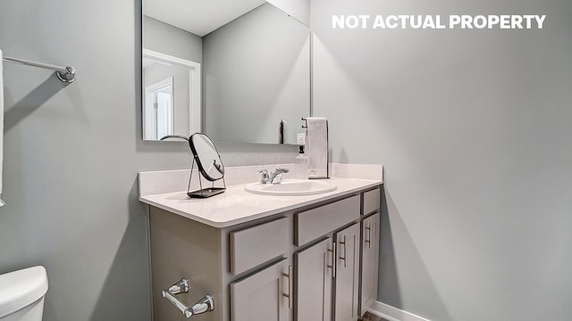 1789 Jacko Ln, Circleville, OH 43113 - half bath with toilet and vanity
