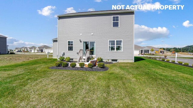 1789 Jacko Ln, Circleville, OH 43113 - rear view of house featuring a lawn