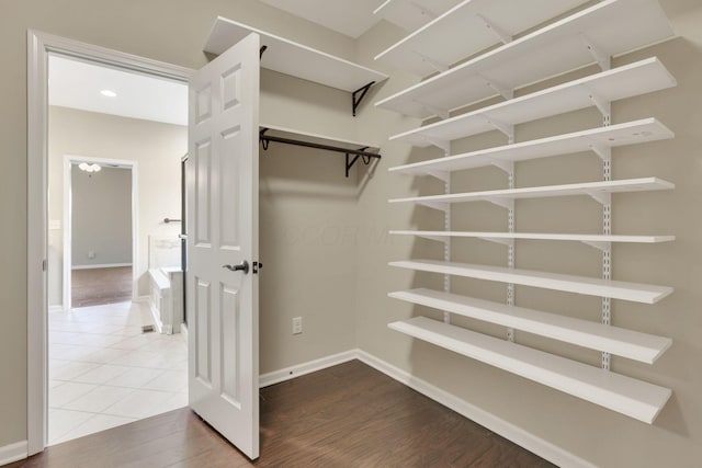 5351 Lilac Ave, Grove City, OH 43123 - walk in closet with wood finished floors