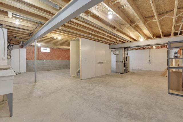 5351 Lilac Ave, Grove City, OH 43123 - below grade area with heating unit