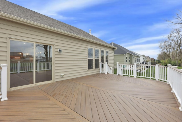 5351 Lilac Ave, Grove City, OH 43123 - view of wooden terrace