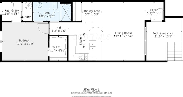 view of layout