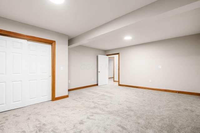 277 Cherrington Rd, Westerville, OH 43081 - unfurnished bedroom with recessed lighting, carpet, and baseboards