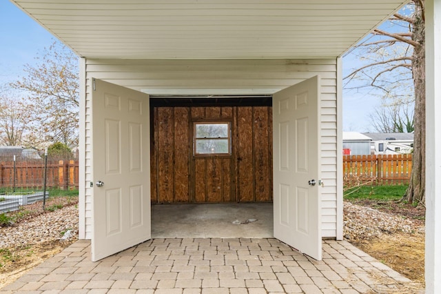 277 Cherrington Rd, Westerville, OH 43081 - exterior space featuring board and batten siding and fence
