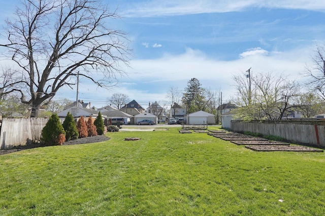 78 N Burgess Ave, Columbus, OH 43204 - view of yard with fence and a residential view