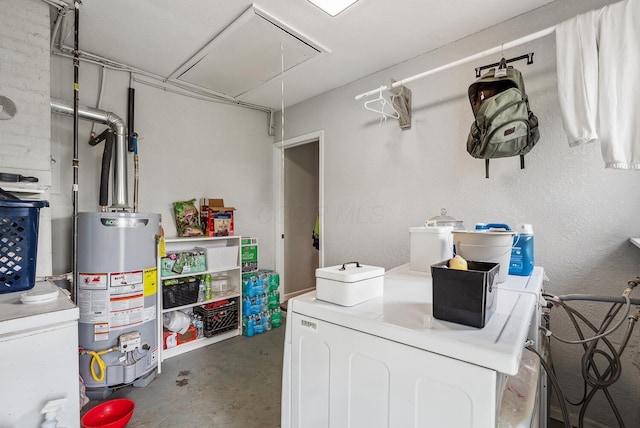 1779 Fairwood Ave, Columbus, OH 43207 - below grade area with water heater and separate washer and dryer