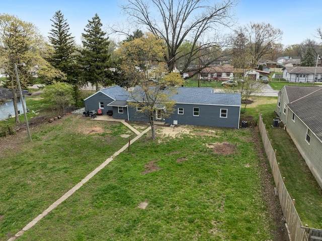 1779 Fairwood Ave, Columbus, OH 43207 - view of yard with a residential view, central AC, and fence