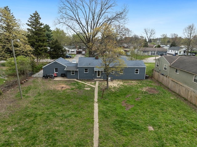 1779 Fairwood Ave, Columbus, OH 43207 - view of yard featuring a residential view, a patio, and fence