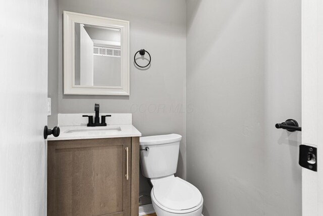 121 Granville St, Pataskala, OH 43062 - half bathroom with toilet and vanity