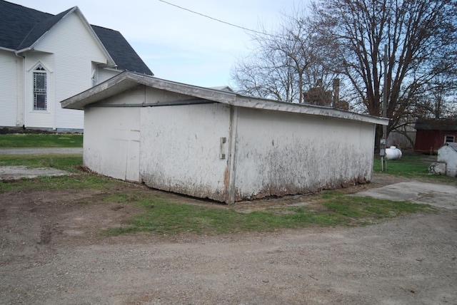 20543 Treaty Line Rd, West Mansfield, OH 43358 - exterior space featuring an outdoor structure