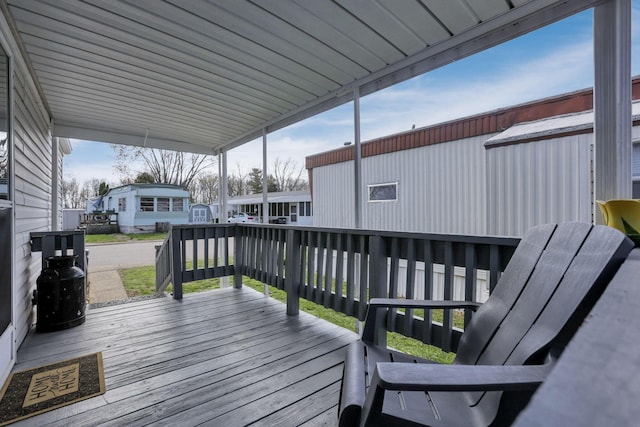 2445 Columbus Lancaster Rd NW Unit 147, Lancaster, OH 43130 - view of deck