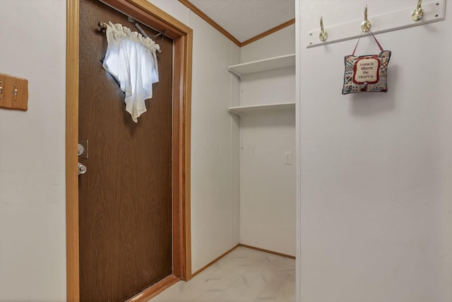 2445 Columbus Lancaster Rd NW Unit 147, Lancaster, OH 43130 - mudroom with crown molding