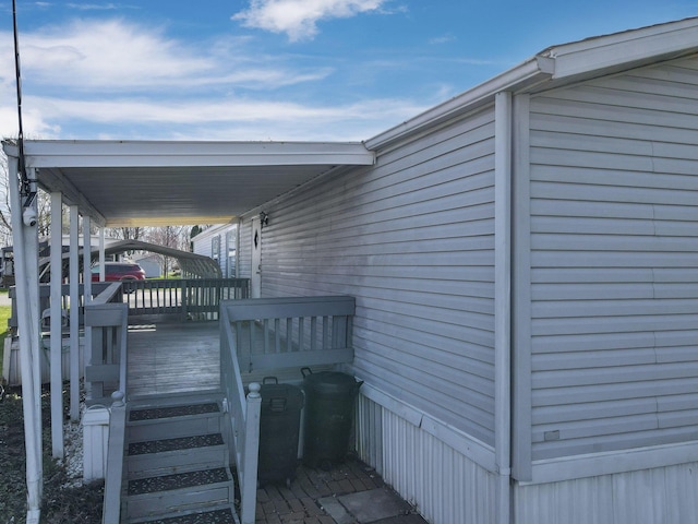 2445 Columbus Lancaster Rd NW Unit 147, Lancaster, OH 43130 - view of deck
