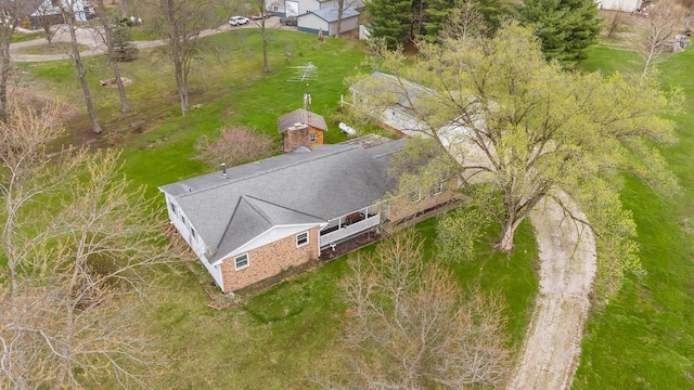 drone / aerial view