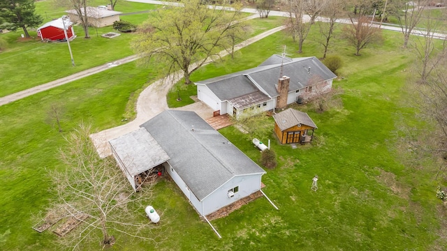 drone / aerial view