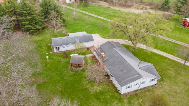 drone / aerial view