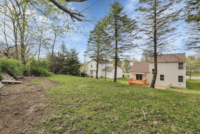view of yard