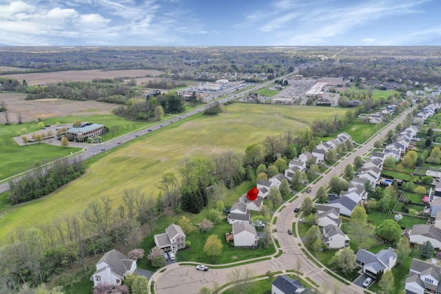drone / aerial view
