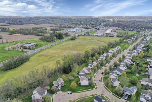 drone / aerial view