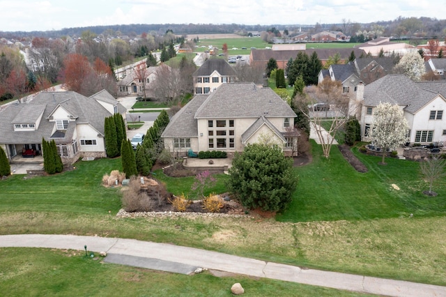 6700 Ballantrae Pl, Dublin, OH 43016 - bird's eye view with a residential view