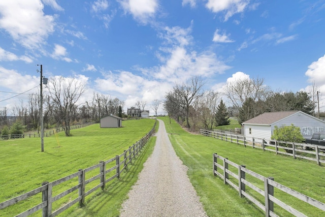 1649 Loudon St, Granville, OH 43023 - view of street featuring driveway and a rural view