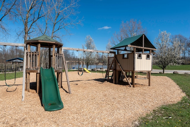 view of community playground