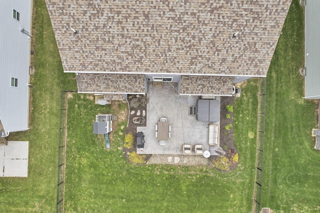 drone / aerial view