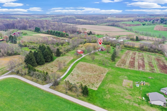 8778 Township Rd 36, Somerset, OH 43783 - drone / aerial view featuring a rural view