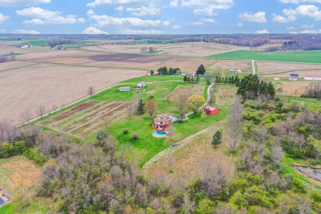 8778 Township Rd 36, Somerset, OH 43783 - birds eye view of property featuring a rural view