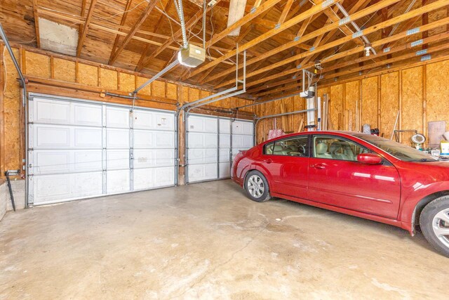 8778 Township Rd 36, Somerset, OH 43783 - garage featuring a garage door opener