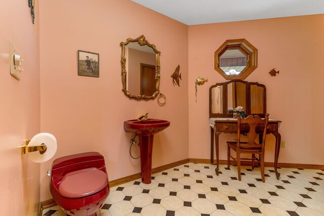 8778 Township Rd 36, Somerset, OH 43783 - living area with baseboards and light floors