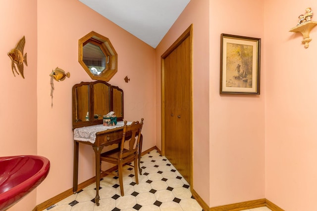 8778 Township Rd 36, Somerset, OH 43783 - hallway featuring baseboards and light floors