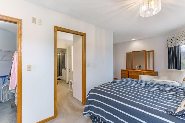 8778 Township Rd 36, Somerset, OH 43783 - bedroom featuring a closet, a spacious closet, and light carpet