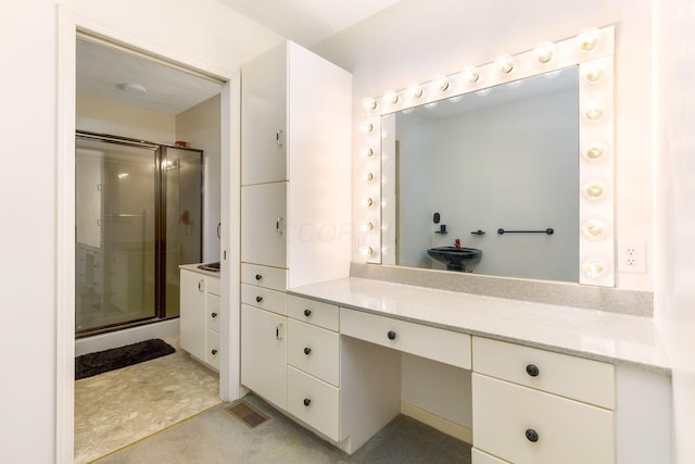 8778 Township Rd 36, Somerset, OH 43783 - full bath featuring a stall shower and vanity